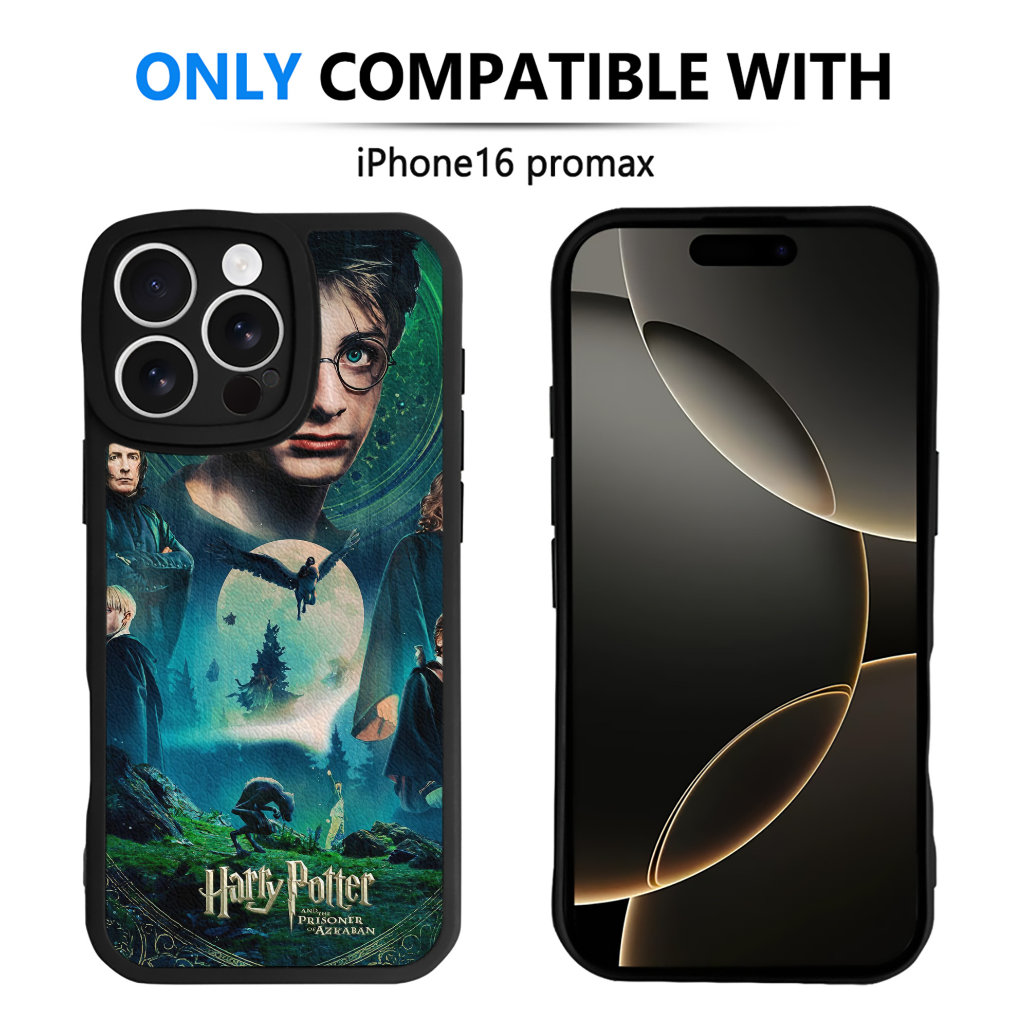 （画像用） Harry Potter ハリー・ポッターシリーズ 【iPhone 16シリーズ対応】シリコンスマホケース（レザー調） 材質：シリコン